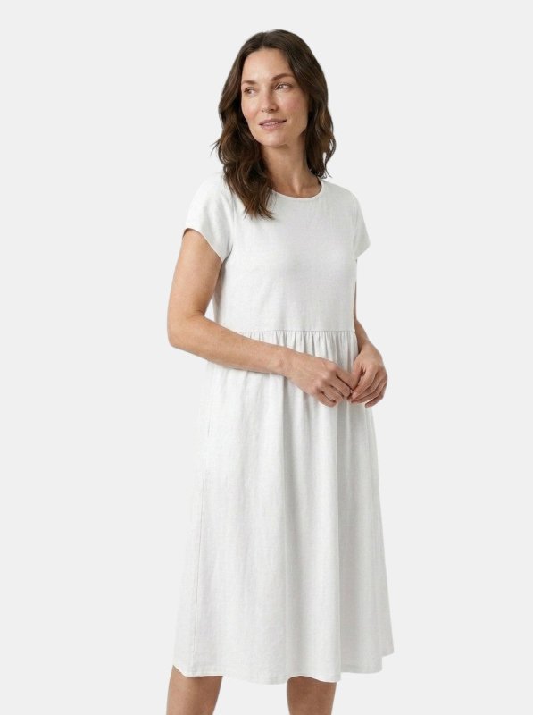 Women's Soft Cotton Summer Dress | Relaxed Fit Casual Everyday Wear - Velshara store