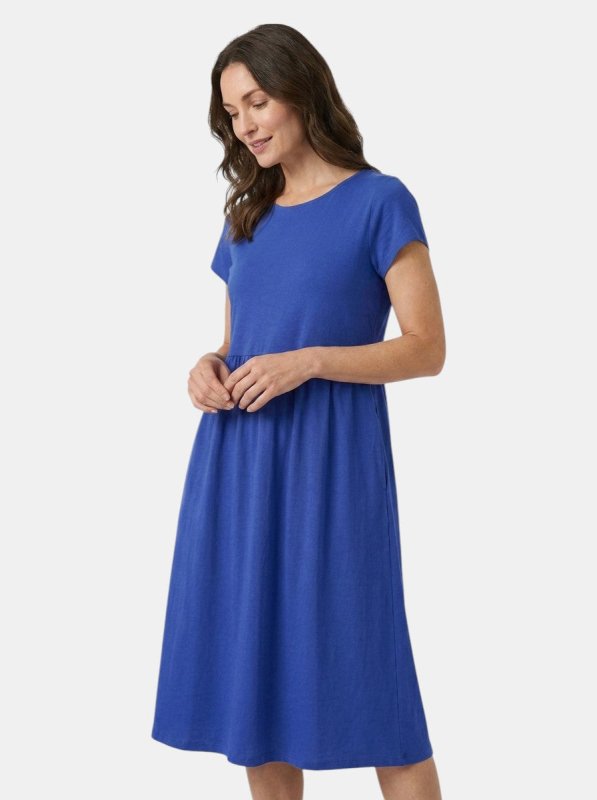 Women's Soft Cotton Summer Dress | Relaxed Fit Casual Everyday Wear - Velshara store