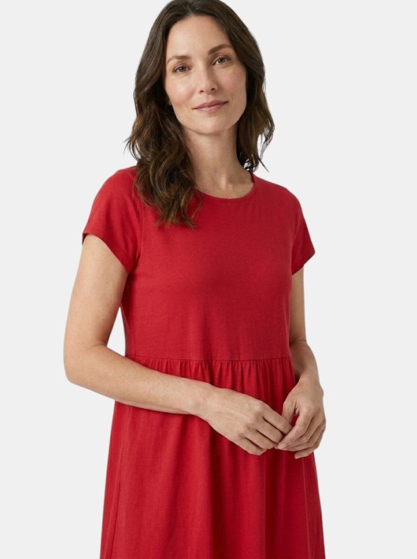 Women's Soft Cotton Summer Dress | Relaxed Fit Casual Everyday Wear - Velshara store