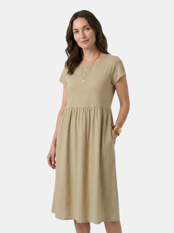 Women's Soft Cotton Summer Dress | Relaxed Fit Casual Everyday Wear - Velshara store