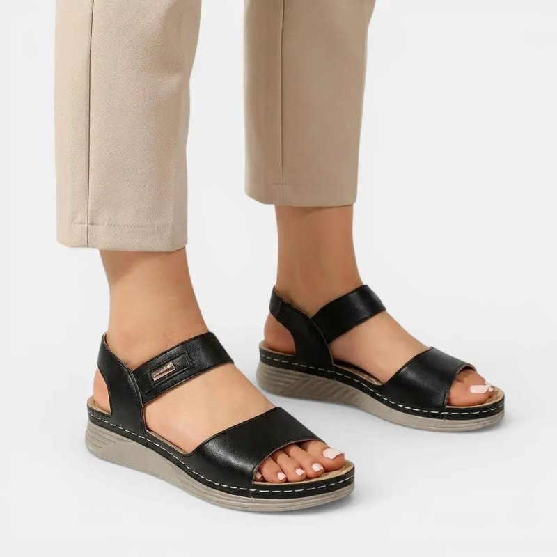 Women's Soft Cushioned Slip - On Sandals | Lightweight Casual Summer Footwear - Velshara store