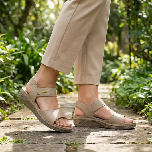 Women's Soft Cushioned Slip - On Sandals | Lightweight Casual Summer Footwear - Velshara store