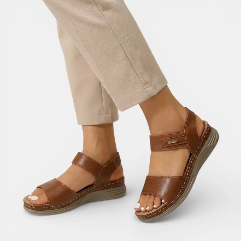 Women's Soft Cushioned Slip - On Sandals | Lightweight Casual Summer Footwear - Velshara store