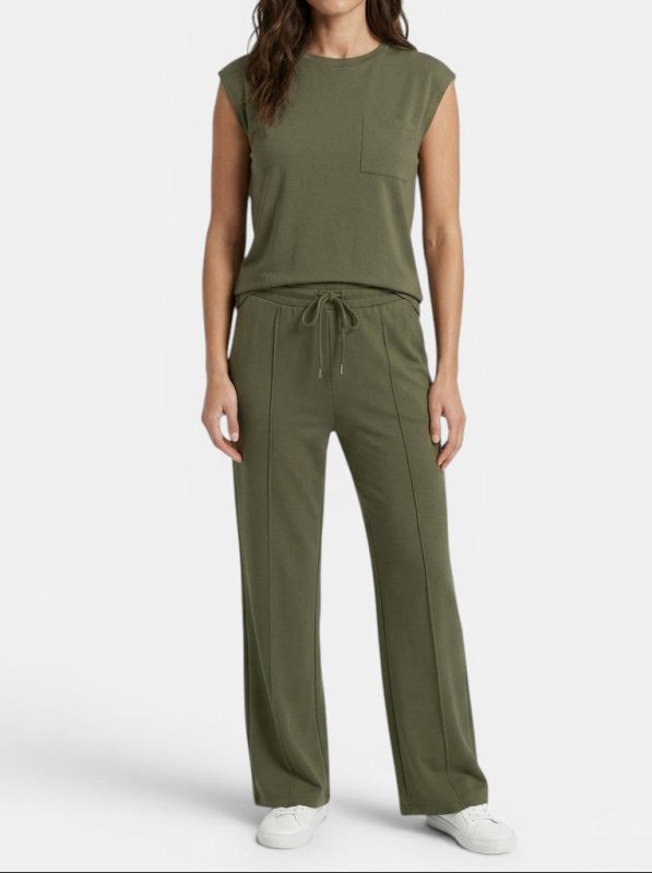 Women's Soft Fabric Two Piece Co - Ord Set | Relaxed Fit Summer Outfit - Velshara store
