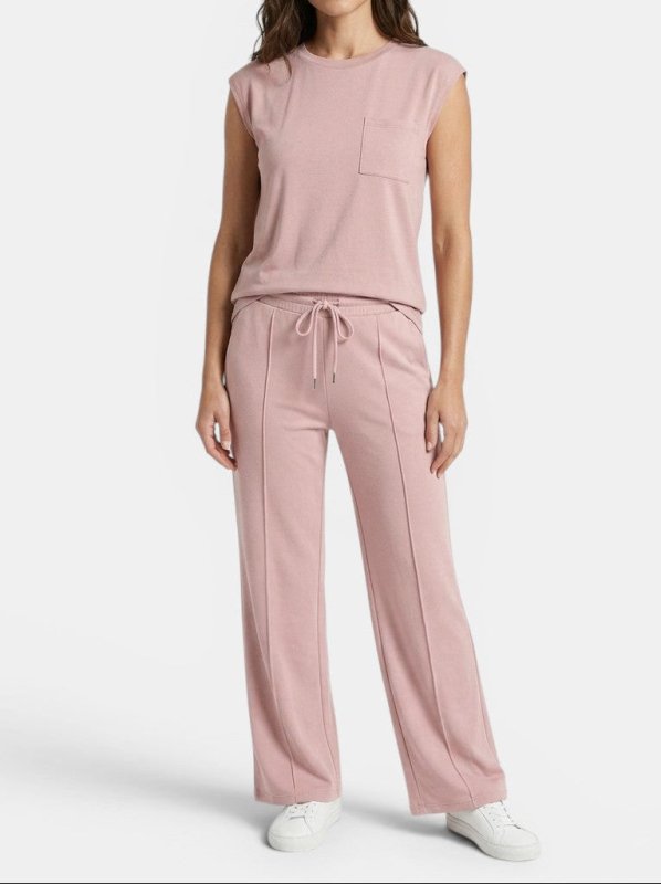 Women's Soft Fabric Two Piece Co - Ord Set | Relaxed Fit Summer Outfit - Velshara store