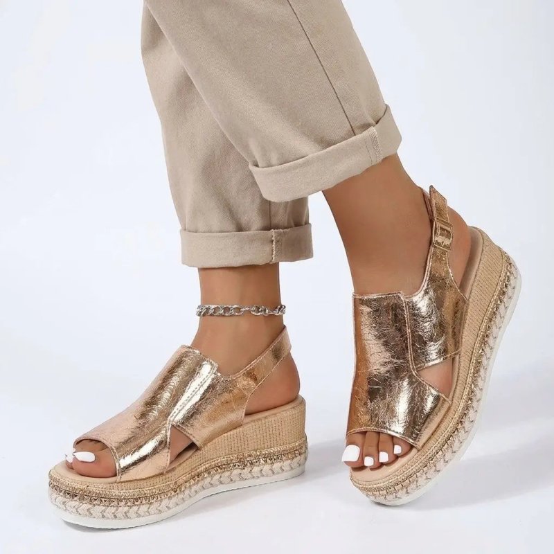 Women's Soft Orthopedic Sandals | Elegant Lightweight Design for All - Day Comfort - Velshara store