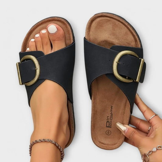 Women's Soft Synthetic Comfort Orthopedic Sandals | Vintage - Inspired Ergonomic All - Day Wear - Velshara store
