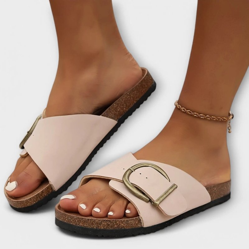 Women's Soft Synthetic Comfort Orthopedic Sandals | Vintage - Inspired Ergonomic All - Day Wear - Velshara store