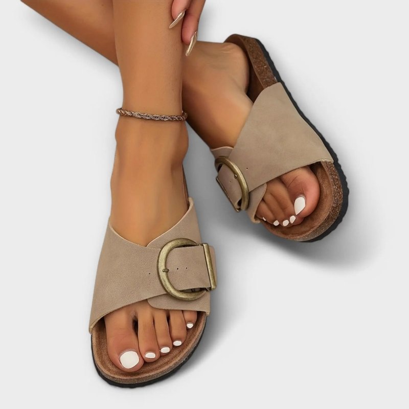 Women's Soft Synthetic Comfort Orthopedic Sandals | Vintage - Inspired Ergonomic All - Day Wear - Velshara store