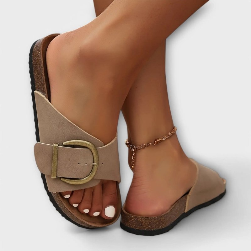 Women's Soft Synthetic Comfort Orthopedic Sandals | Vintage - Inspired Ergonomic All - Day Wear - Velshara store