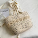 Women’s Straw Woven Shoulder Bag – French Style Beach Tote - Velshara store