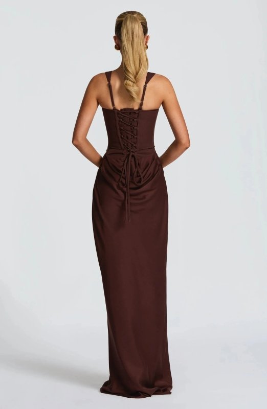 Women's Stretchy Bodycon Dress | Sleek Backless Cocktail Gown - Velshara store