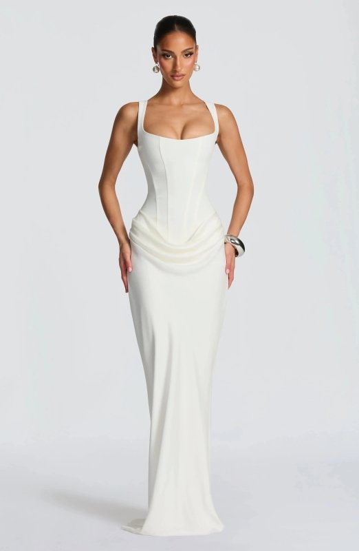 Women's Stretchy Bodycon Dress | Sleek Backless Cocktail Gown - Velshara store