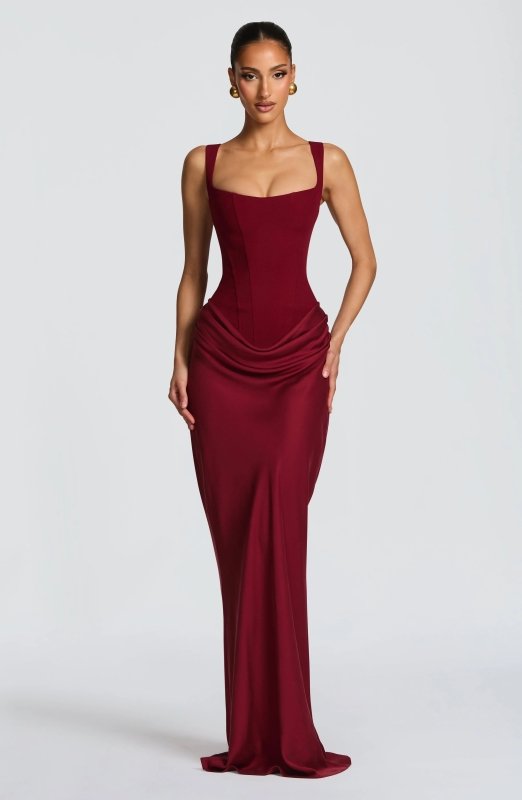 Women's Stretchy Bodycon Dress | Sleek Backless Cocktail Gown - Velshara store