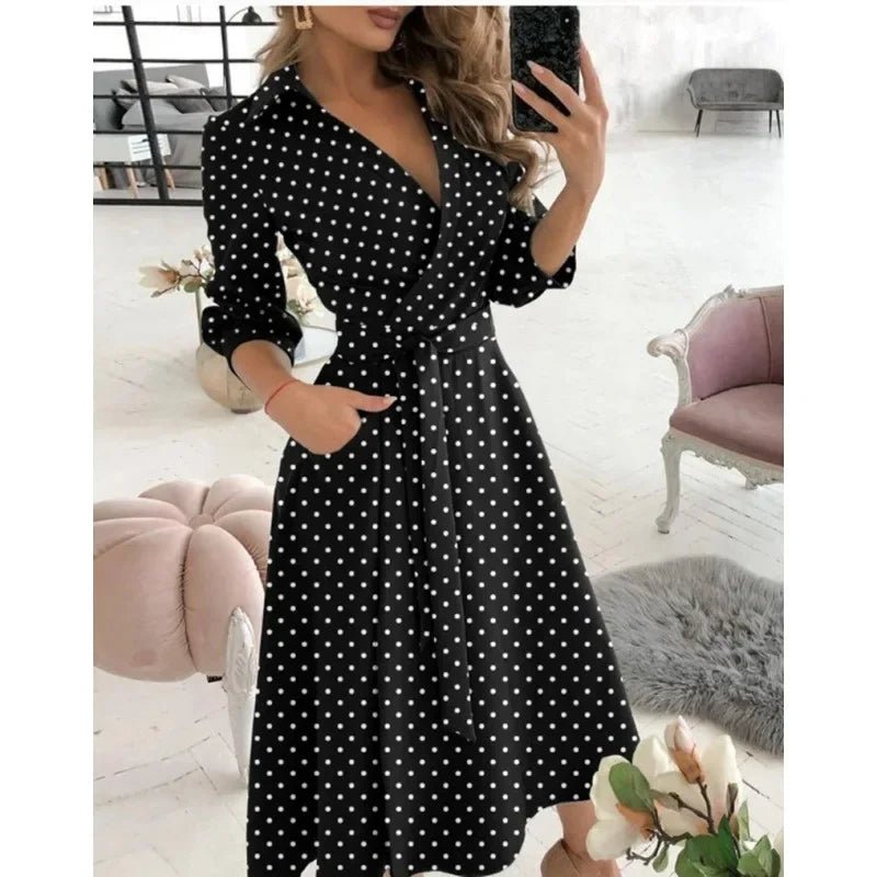 Women's Structured Fabric Blazer Dress | Elegant Tailored Belted Design - Velshara store