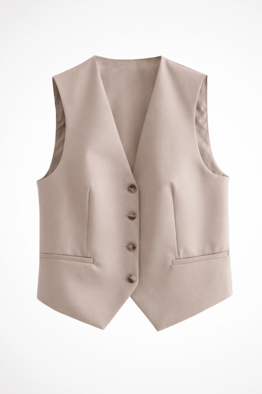Women's Structured Suit Set | Tailored Waistcoat and Straight Leg Trousers - Velshara store