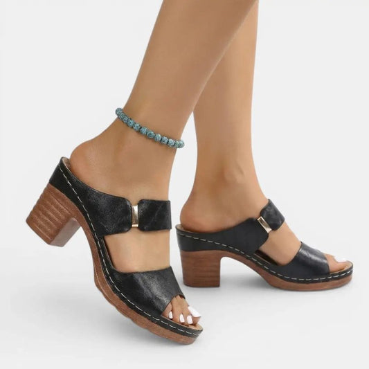 Women's Synthetic Cushioned Sandals | Stylish Orthopedic Comfort Footwear - Velshara store