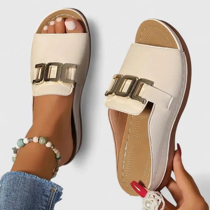 Women's Synthetic Orthopedic Sandals | Comfortable Elegant Summer Footwear - Velshara store