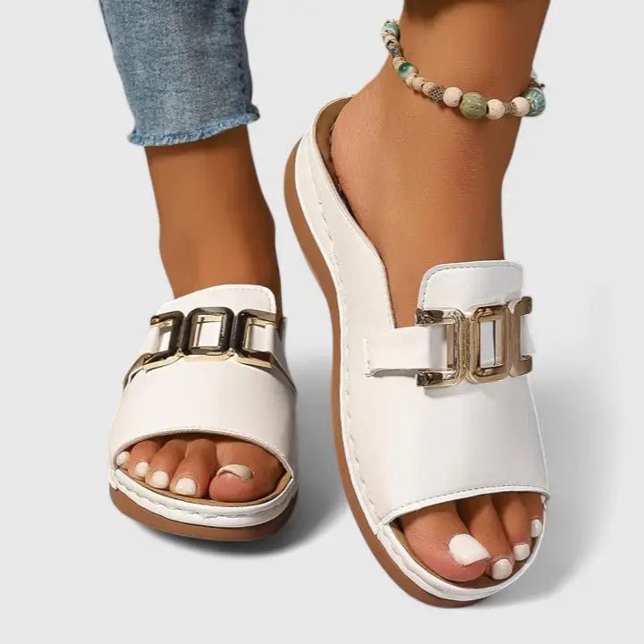 Women's Synthetic Orthopedic Sandals | Comfortable Elegant Summer Footwear - Velshara store
