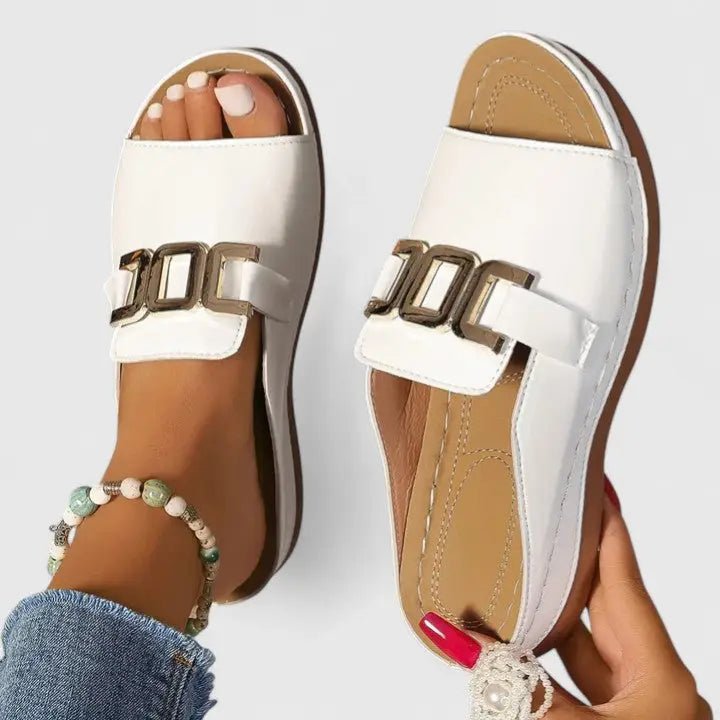Women's Synthetic Orthopedic Sandals | Comfortable Elegant Summer Footwear - Velshara store