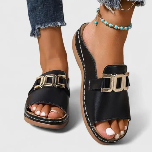 Women's Synthetic Orthopedic Sandals | Comfortable Elegant Summer Footwear - Velshara store