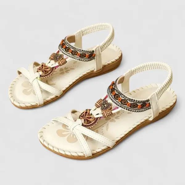 Women's Synthetic Orthopedic Sandals | Comfortable Slip - On Supportive Footwear - Velshara store