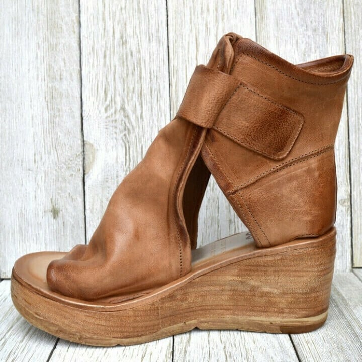 Women's Synthetic Wedge Sandals | Comfortable Supportive Boho Summer Footwear - Velshara store