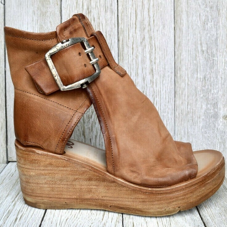 Women's Synthetic Wedge Sandals | Comfortable Supportive Boho Summer Footwear - Velshara store