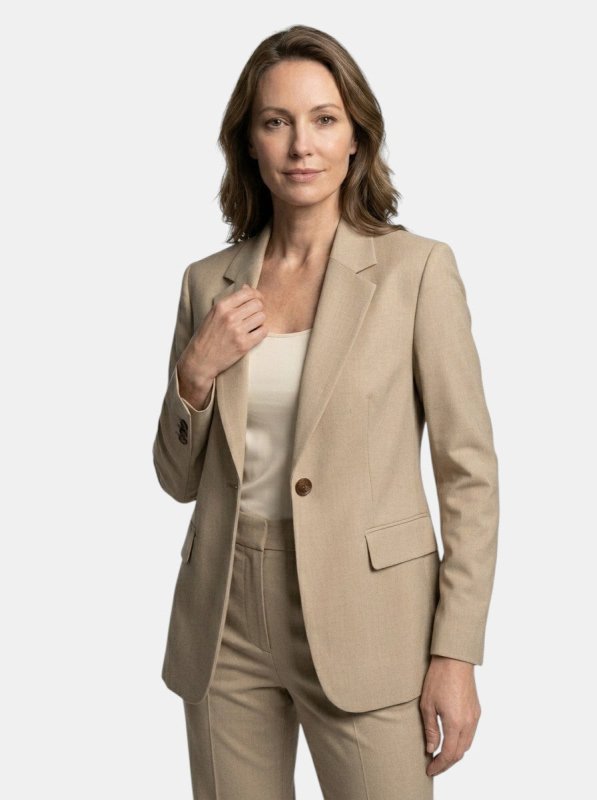 Women's Tailored Blazer and Trousers Suit | Elegant All - Season Two - Piece Set - Velshara store