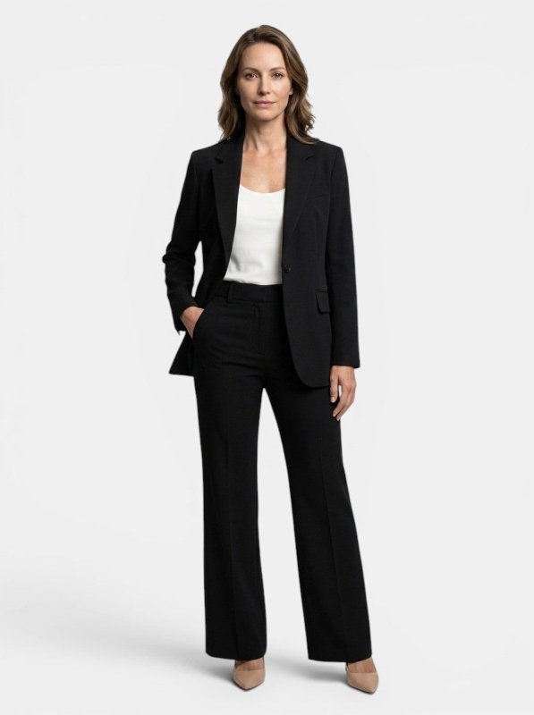 Women's Tailored Blazer and Trousers Suit | Elegant All - Season Two - Piece Set - Velshara store