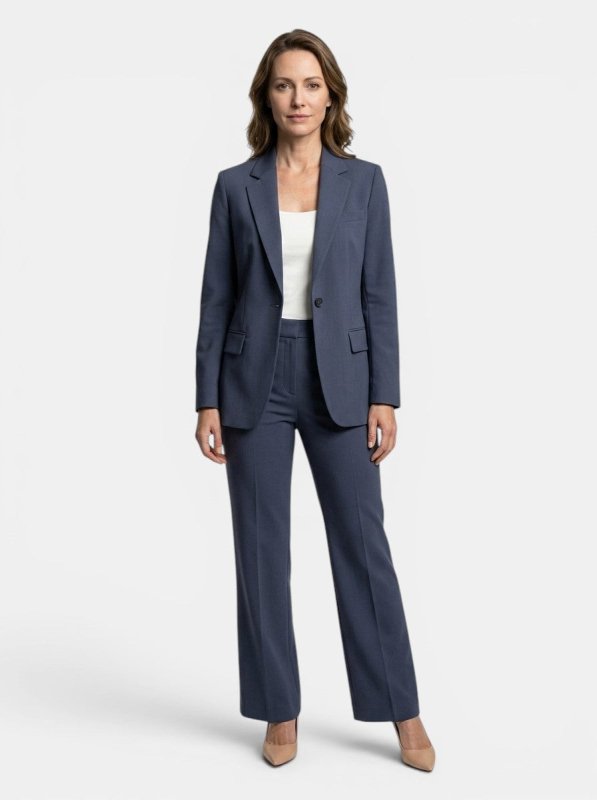 Women's Tailored Blazer and Trousers Suit | Elegant All - Season Two - Piece Set - Velshara store