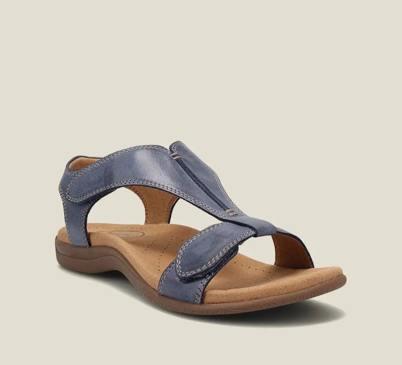 Women's Vegan Leather Sandals | Comfortable Orthopedic Summer Footwear - Velshara store