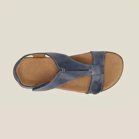 Women's Vegan Leather Sandals | Comfortable Orthopedic Summer Footwear - Velshara store