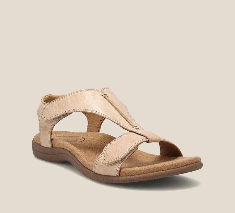Women's Vegan Leather Sandals | Comfortable Orthopedic Summer Footwear - Velshara store