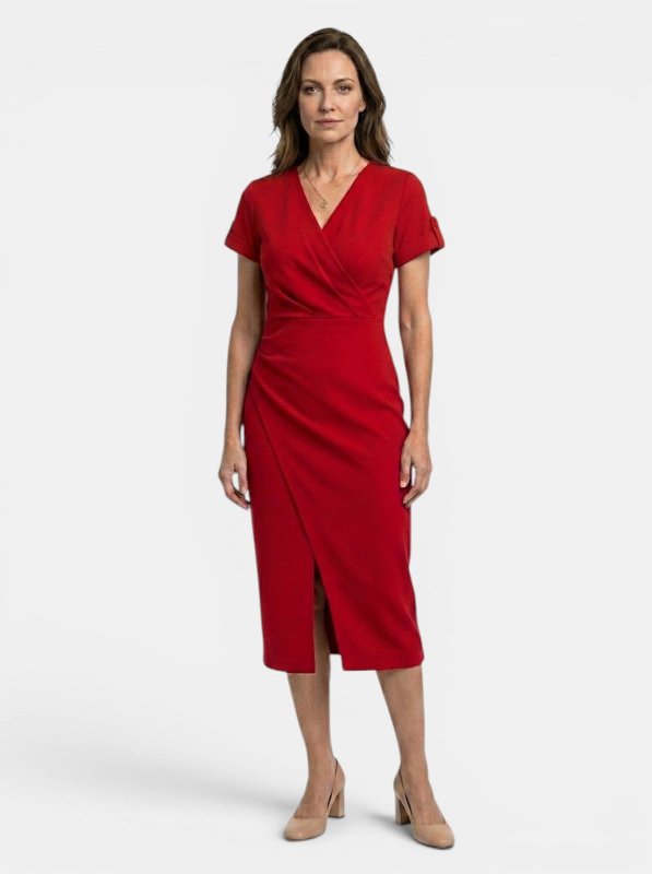 Women's Vibrant Cotton Maxi Dress | Flowing Wrap Style Summer Gown - Velshara store