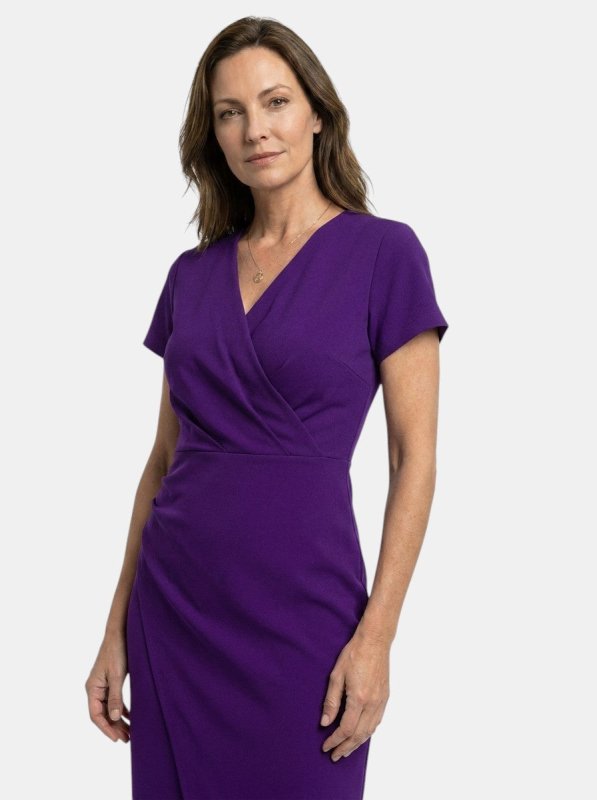 Women's Vibrant Cotton Maxi Dress | Flowing Wrap Style Summer Gown - Velshara store