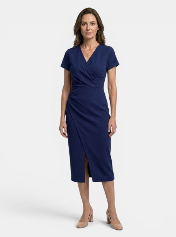Women's Vibrant Cotton Maxi Dress | Flowing Wrap Style Summer Gown - Velshara store