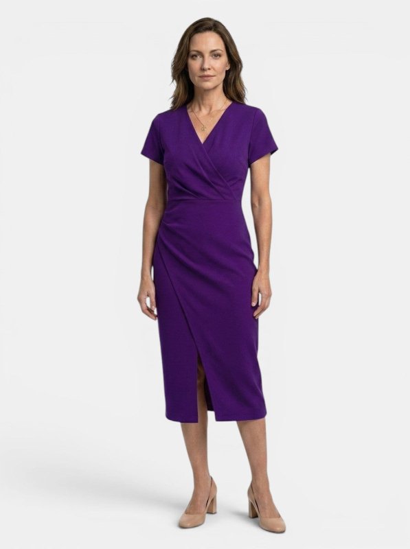 Women's Vibrant Cotton Maxi Dress | Flowing Wrap Style Summer Gown - Velshara store
