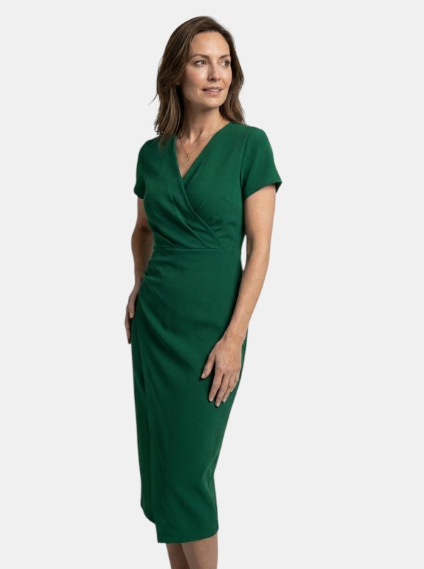 Women's Vibrant Cotton Maxi Dress | Flowing Wrap Style Summer Gown - Velshara store