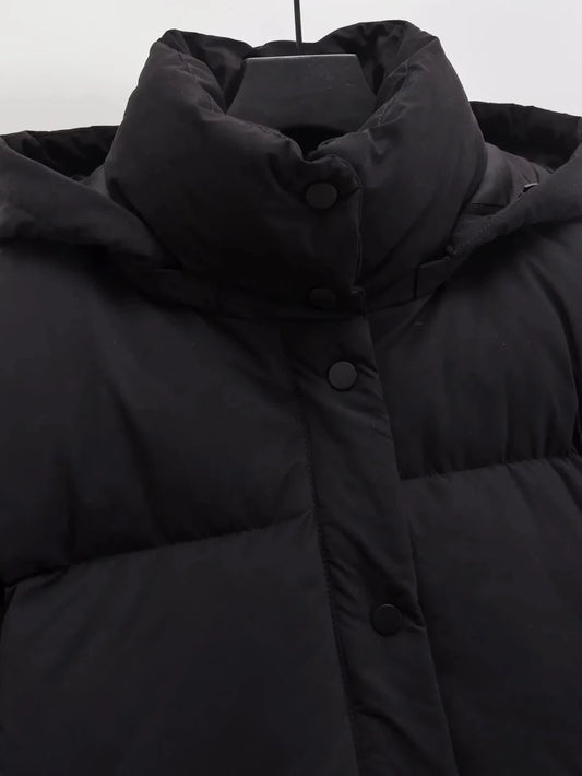Women’s Winter Puffer Jacket – Hooded Warm Short Coat - Velshara store